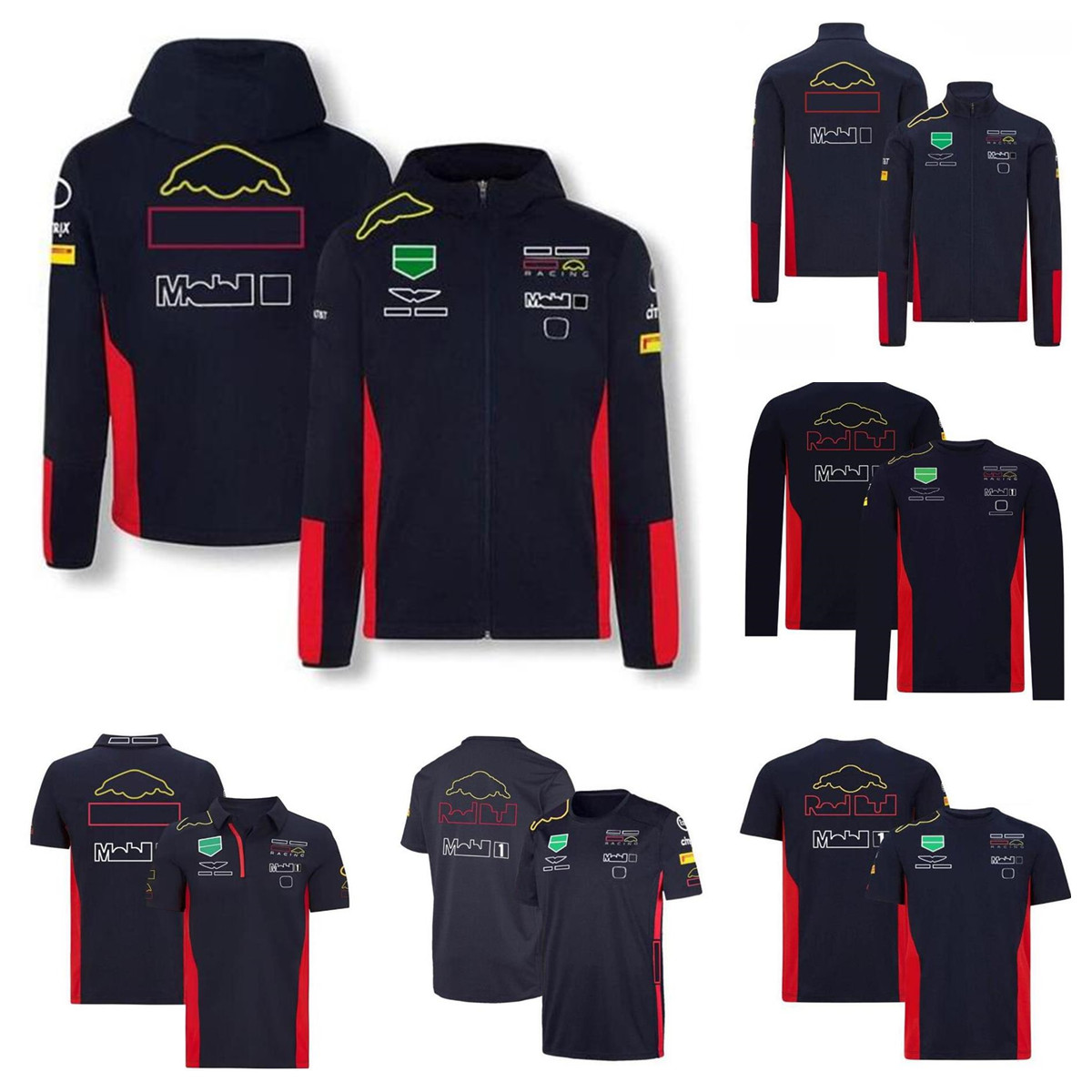 

New F1 racing hoodie spring and autumn sweatshirt same style customization