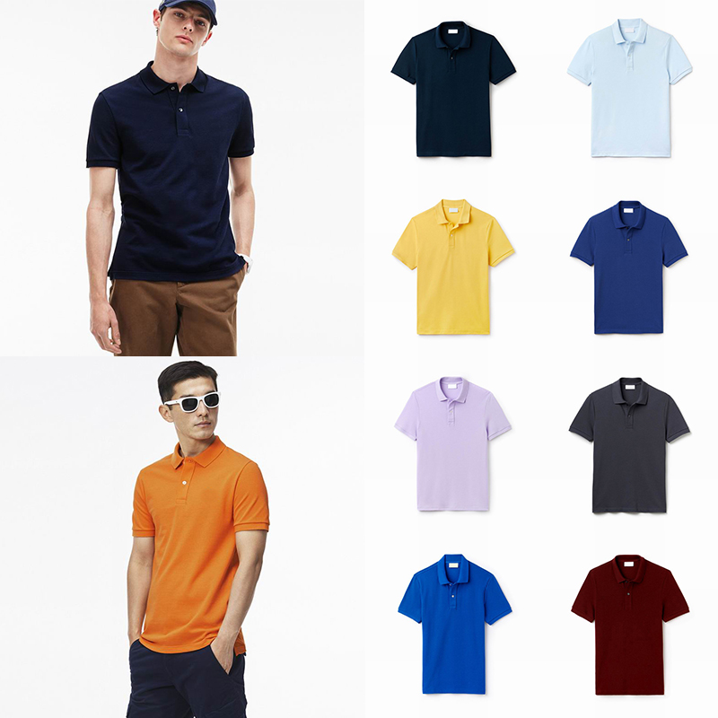 

2022 Mens High quality Polos T Shirts Mans French Crocodile Polo Homme Summer Shirt Embroidery Tshirts Street Trend Shirt Top Tees, 14