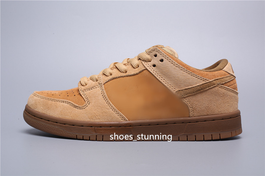 Chaussures de skateboard DNks Lows TRD QS Wheat Dune, chaussures de loisirs, baskets d'extérieur, taille 36-47.5