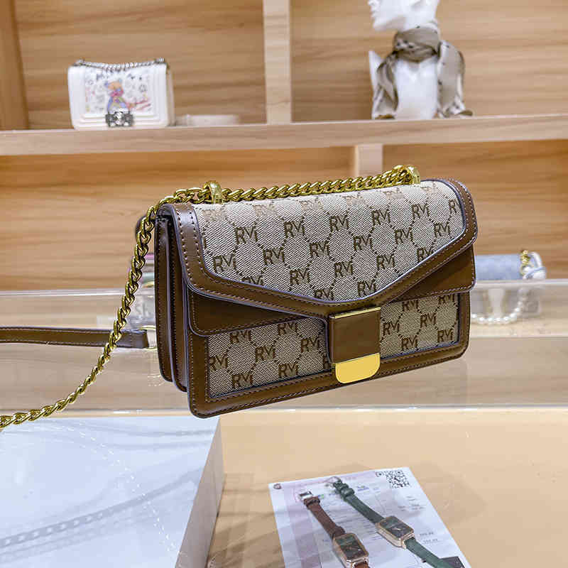 

Purses sale Fashionable underarm bag women's 2022 new classic high-grade texture foreign style messenger chain shoulder bag, Picture color