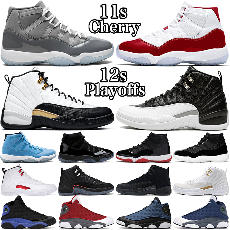 

mens basketball shoes 11s Cool Grey Cherry 12s Playoffs 2022 12 Royalty Taxi 13s Brave Blue Hyper Royal Red Flint 11 Gamma Blue Del Sol 13 women trainers men sneakers, 12s utility