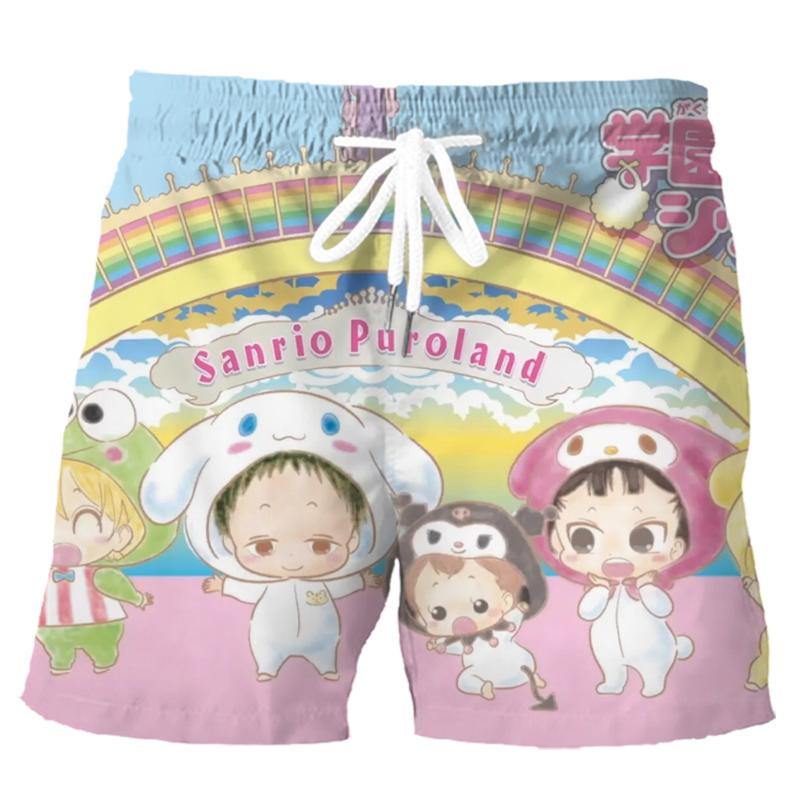 

Men' Shorts Anime Pants School Babysitters 3D Graphics Cartoon Board Fashion Casual Sportshorts Mens ClothingMen, Shorts 3