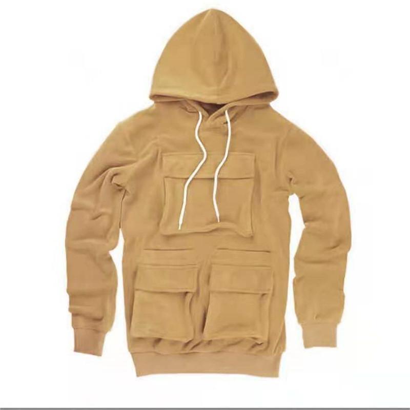 

Tracksuits Warm Fleece Men Tracksuit Piece Hoodies And Baggy Pants Mens Sweat Suits Set US Size Jogger Sets For Clothing Men's LHG3, Khaki pants