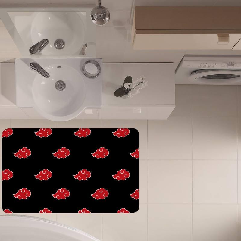 

Carpets Akatsuki Anime N-Narutos Bathtub Floor Rug Shower Room Doormat Indoor Decor Kitchen Hallway Pad Bedroom CarpetsCarpets, A15