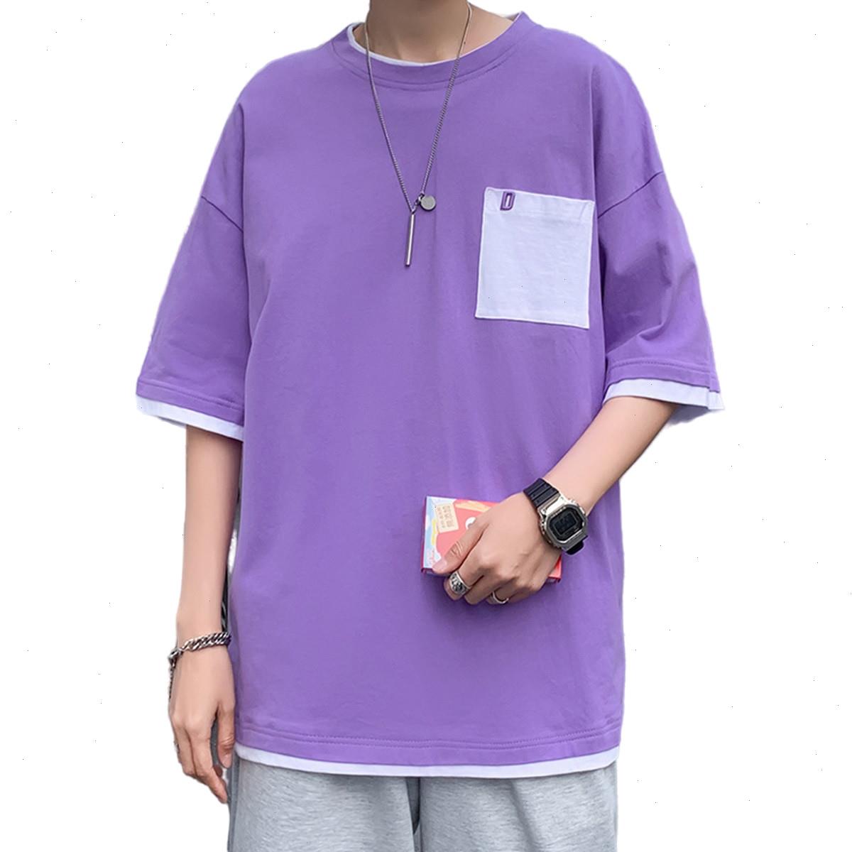

Summer T Shirt For Overfit Mens Clothes One Punch Man Chainsaw Branded Loose Leisure Oversized Streetwear -3xl, Purple
