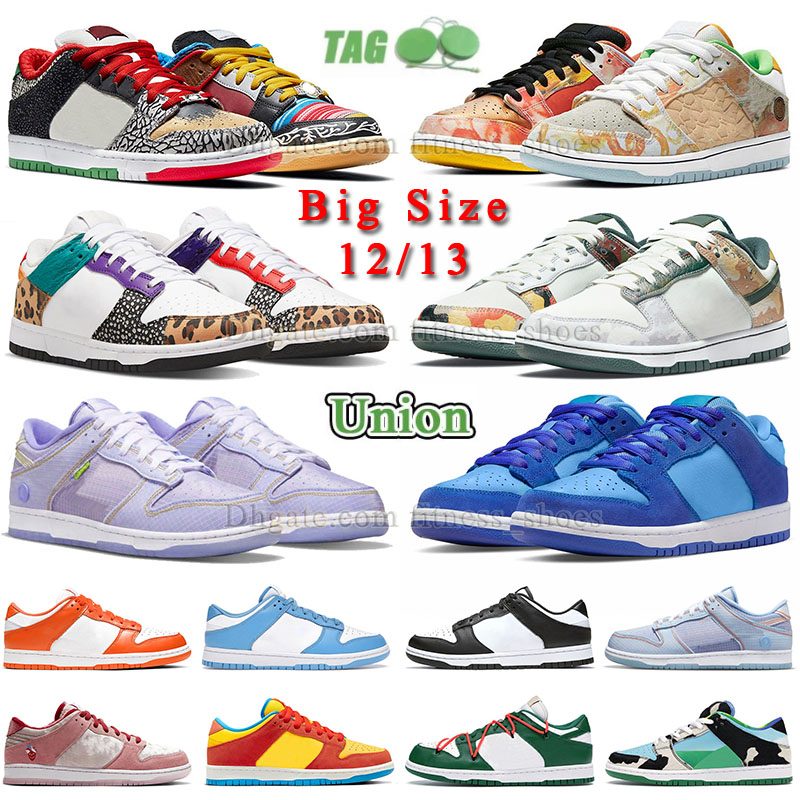 

2022 Concepts Sp Running Shoes for Mens Womens Big Size 12 13 14 Designer Sneakers Oil Green Far Out Wild Violet Heavy Tiger Camo Union La Blue Dunkes Low Trainers 46 47 48, E41 36-45 patta waves noise aqua