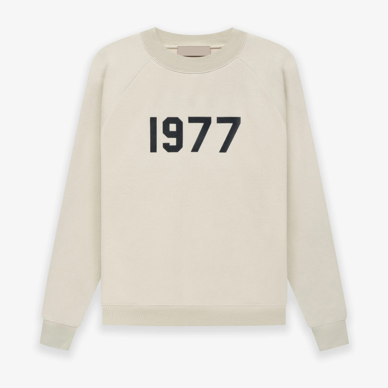 

2022 USA Autumn Winter High Street Hoodie Cenment White Casual Men Women Oversize Fleece Cotton Crewneck Sweatshirt, Black