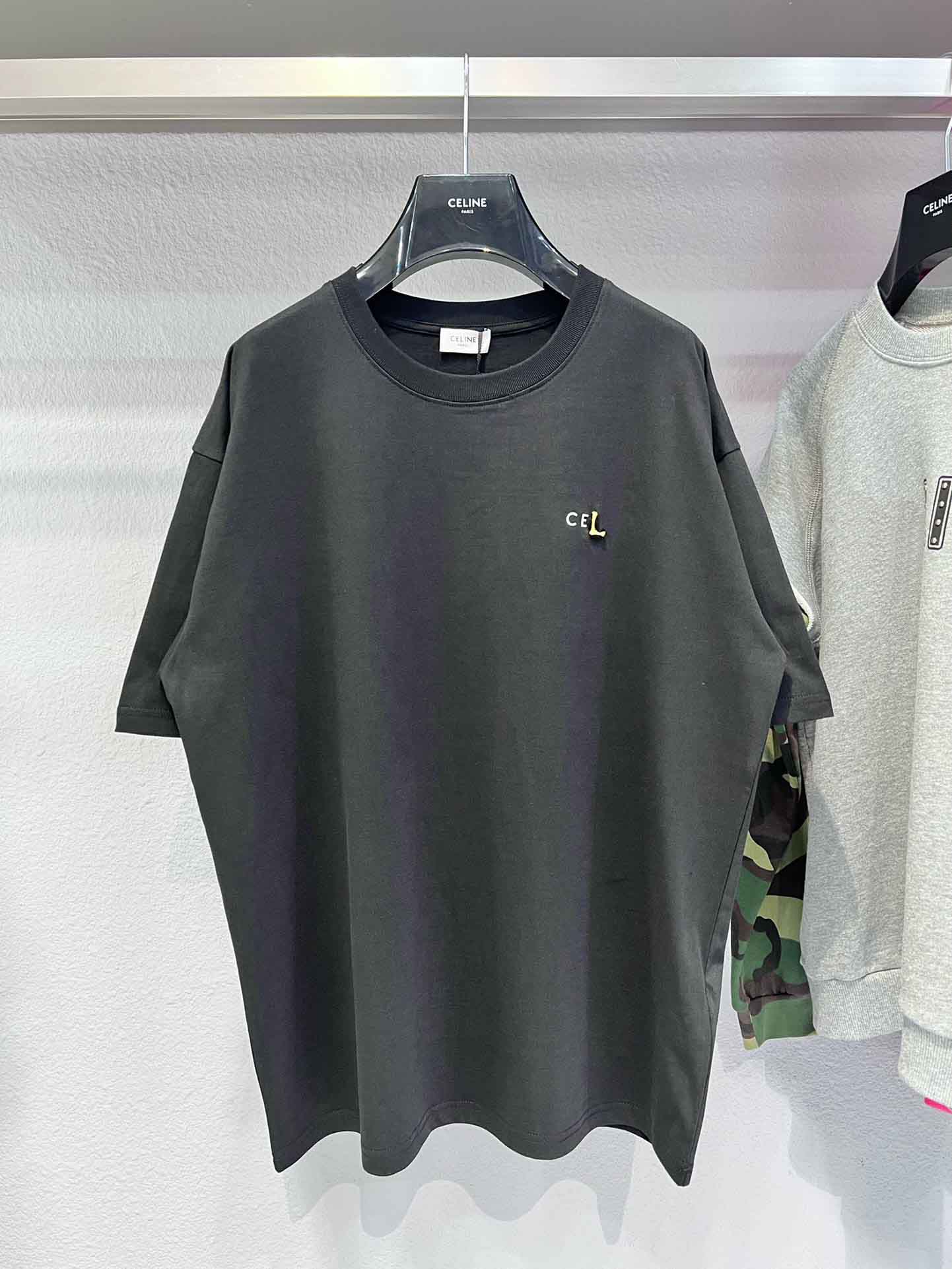 

Men's T-Shirts Round neck embroidered and printed polar style summer wear with street pure cotton 224