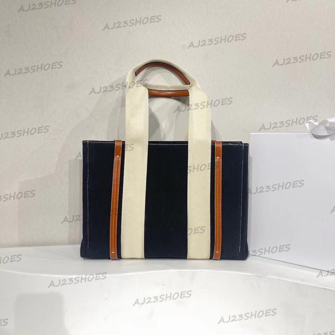 

Woody Totes Womens Designer Shopping Bag Fashion Women Canvas Shoulder Bag Tote Handbags Purses 37cm 27cm Large Handbag, 01