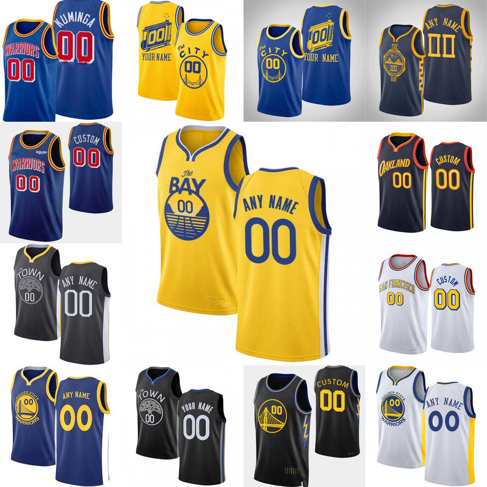 

Basketball Jerseys 75th Custom Mens Womens Youth Golden State''Warriors''3 Poole 32 Otto Porter 95 TJuan oscano 33 James Wiseman, Color