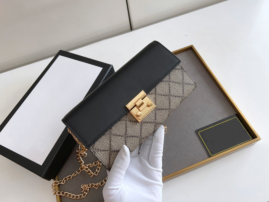 

Fashion Designers Women Handbags Shoulder Bags Luxurys Lady Crossbody High Quality Classic Marmont Leather Messenger Padlock Purses Chains Totes 453G506a, Design-g