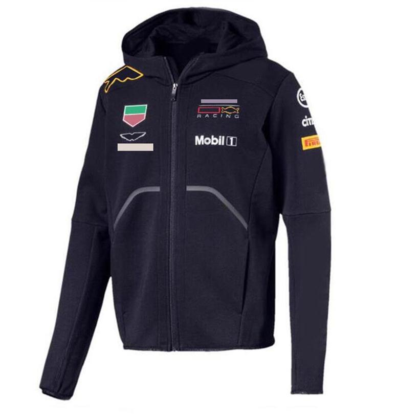 

F1 racing suit spring and autumn plus fleece hoodie sweater 2021 season team jacket equipment clothing customization with the same221B