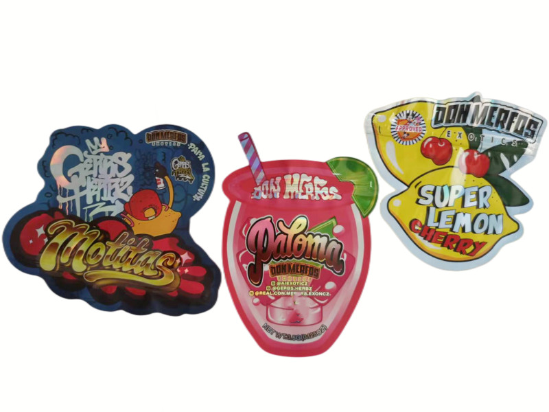 diecut out shape mylar bag 3.5 holographic don merfos patoma super lemon cherry motitas white runtz og trufflez backpack boyz gelato edible packa-image-784574774