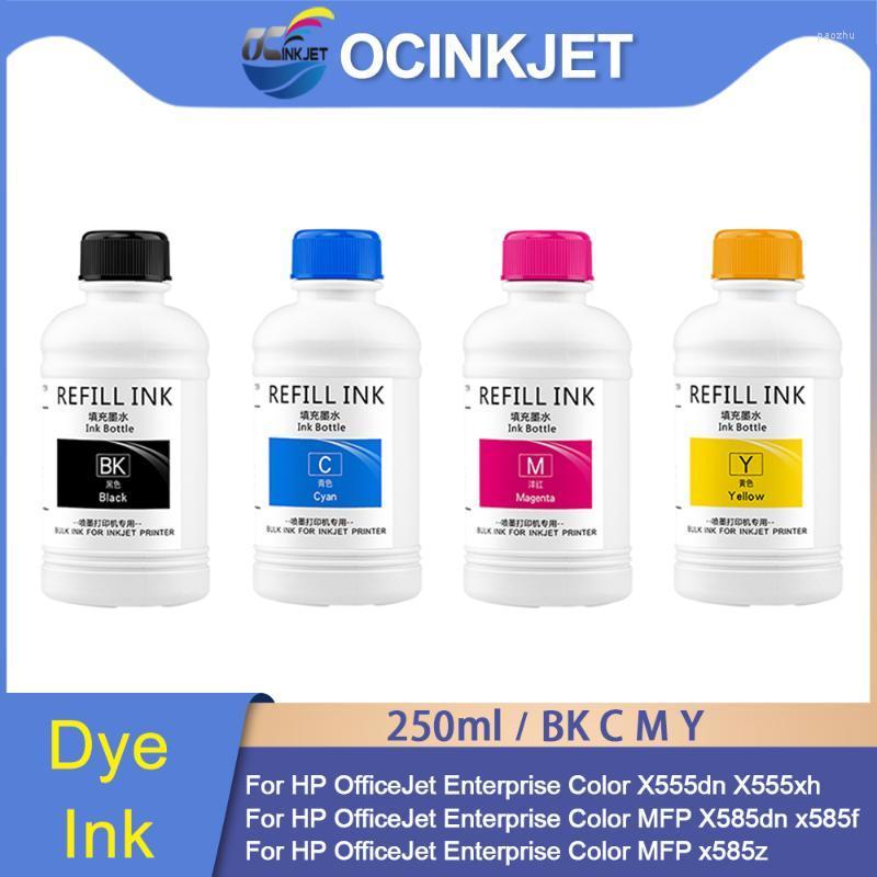 

Ink Refill Kits 4x250ml Dye For 980 Cartridge OfficeJet Enterprise Color X555dn X555xh MFP X585dn X585f X585zInk KitsInk
