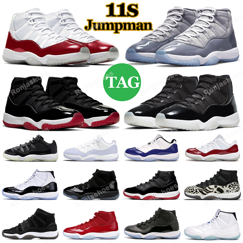 

Cherry Jumpman 11 11s Mens Basketball Shoes Cool Grey Legend Blue Bred Concord Cap and Gown Citrus Men Women Outdoor Sports Sneakers retro Trainers With Box, 11s citrus