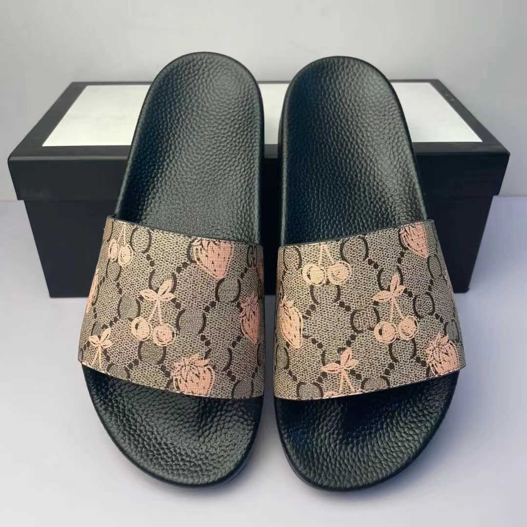 

Designer Slides Mens Women Slippers Summer Sandal Beach Slide Flat Cherry Strawberry Platform Ladies Sandals Bathroom Home Shoes Flip Flops Teal Yellow, 31