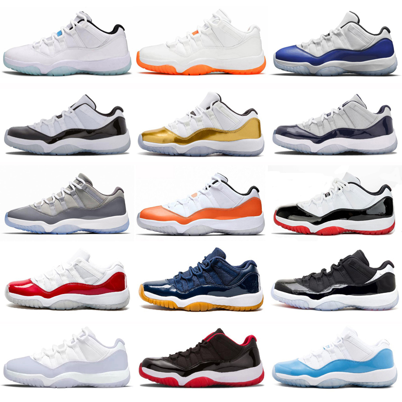 

Cool grey 11 11s mens basketball Shoes 25th Anniversary low legend University blue white bred concord cap and gown men women sneakers trainers, As photo 29