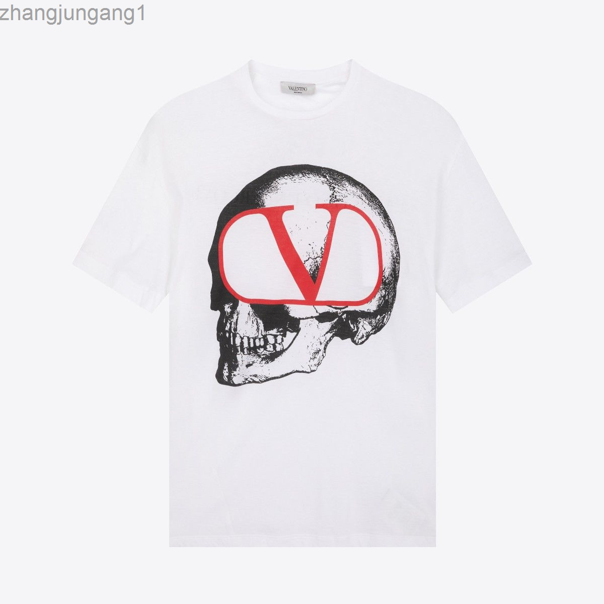 Designer Vlts Printed Men's And Women's T-shirt Top Round Neck Cotton T-shirt Simple Fashion Men's T-shirt Short Sve Spring And Su