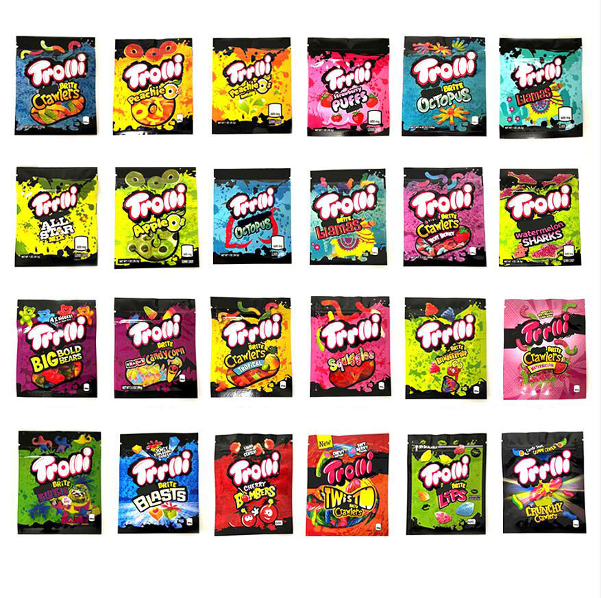 

Mylar Bag Edibles Gummies Packaging Resealable Zipper Pouch 600MG logo