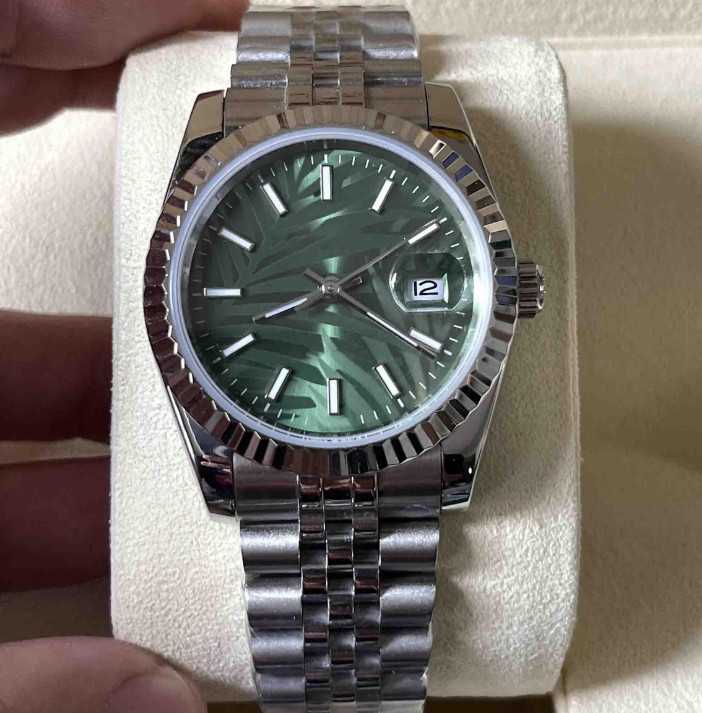 Sapphire Date Dial 41mm Automatic Mechanical Luxury men Watch Ceramic Bezel Black Stainless Steel Mens Men Wristwatches real wristwatches-image-777578366