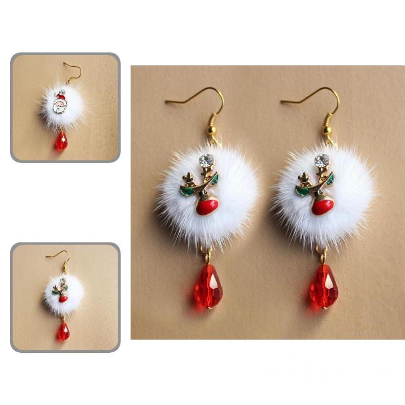 

Dangle & Chandelier Lightweight Alloy Reindeer Pendant Christmas Earrings Party Jewelry