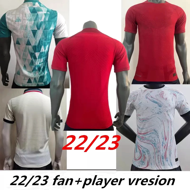 

2022 Player version Soccer Jerseys LUIS DIAZ home red away white Polo rainbow light purple 2023 TOP Thailand Mohamed goalkeeper football shirts fan home 4XL kids kit, 22/23 fan
