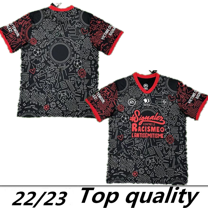

22 23 Leagues Anti-Racism styles Soccer Jerseys 2022 SERGIO RAMOS Jerseys MBAPPE HAKIMI PSgs Maillots de football shirt 2022 MARQUINHOS VERRATTI