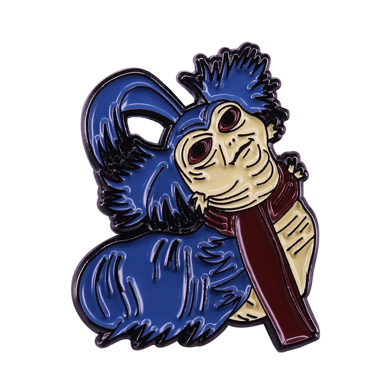 

Anime Movies Figure Lapel Brooch Collect Metal Pins Backpack Hat Collar Adorn Cartoon Badges Women Fashion Jewelry Gifts, As picture