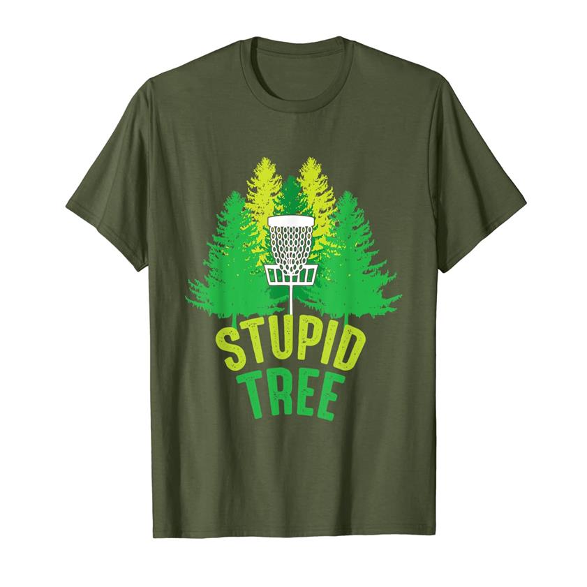 

Stupid Tree - Funny Frolf Disc Golf T-Shirt2633, Mainly pictures