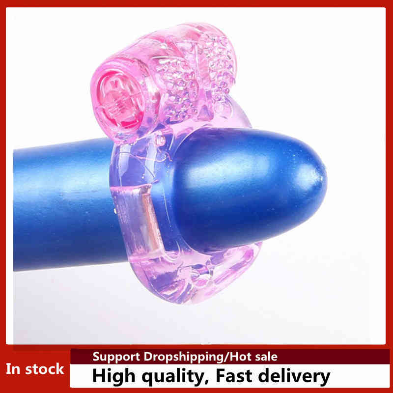 Massager Sexy Toysmale Ring Electronic Vibrating Sex Toys Vibration Crystal Butterfly Cock Penis Wholesale Yzl2-image-774719116