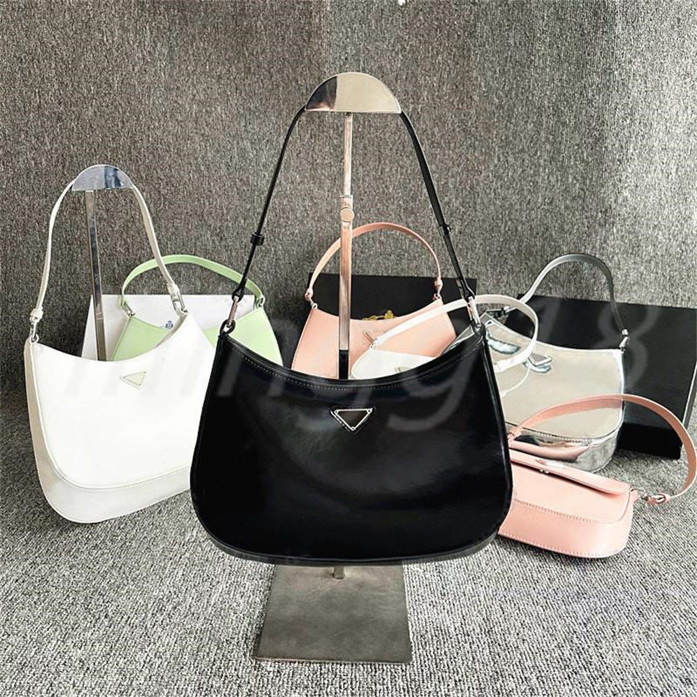 

5A Top quality bag luxurys designer leather women's brushed original bag nylon men's shoulder bag tramp cross shoulder Wallet, Box