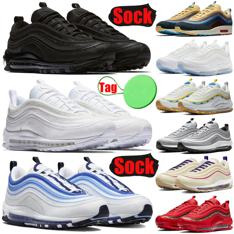 

sean wotherspoon mens running shoes Undefeated Sprung Triple Black White MSCHF x INRI Jesus men women trainers sports sneakers runners, #35 blueberry 40-45