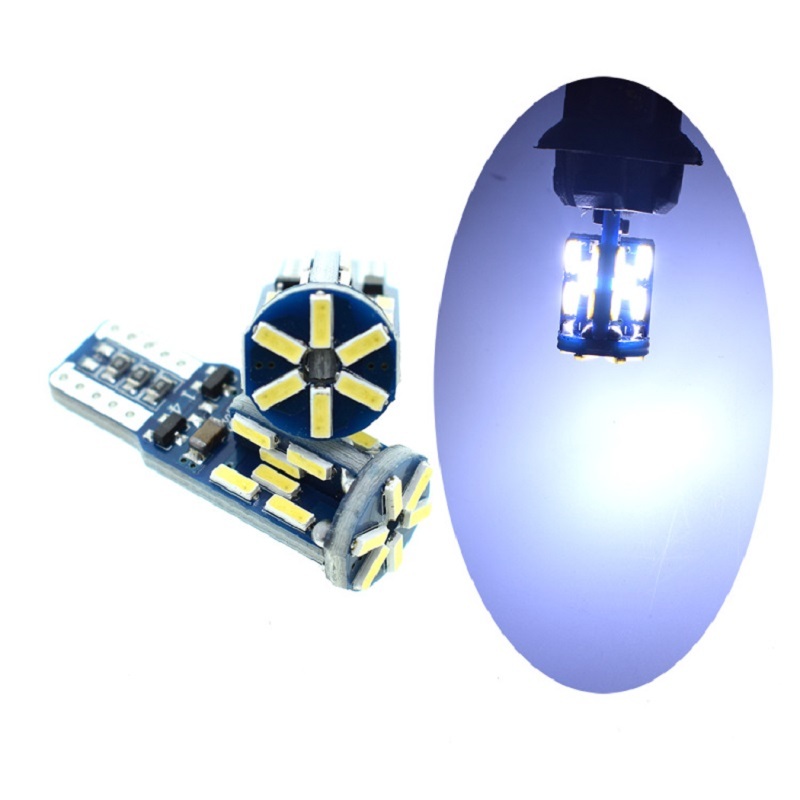 

New 2PCS High Quality T10 W5W 168 192 Led Tail Light 4014 30smd 12V 24V Car Led Auto Lamp CANBUS NO Error Car Marker Parking Bulb