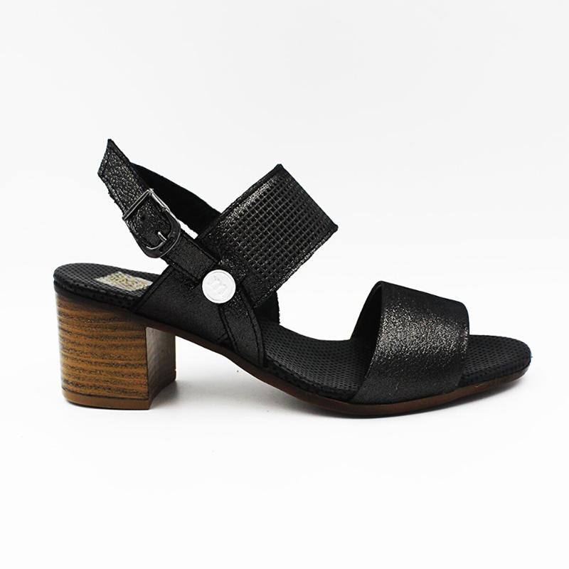 

Sandals Mammamia Genuine Leather High-Heeled Women 'S 1050, Black
