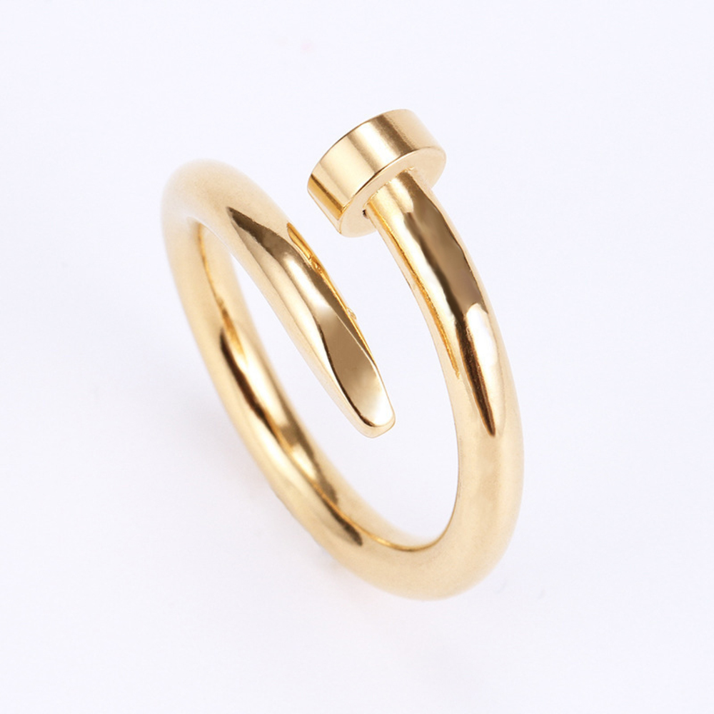 

band ring Carti Ring designer jewelry titanium steel Diamond Rose gold Silver fashion hip hop casual couple Classic Rings for Women