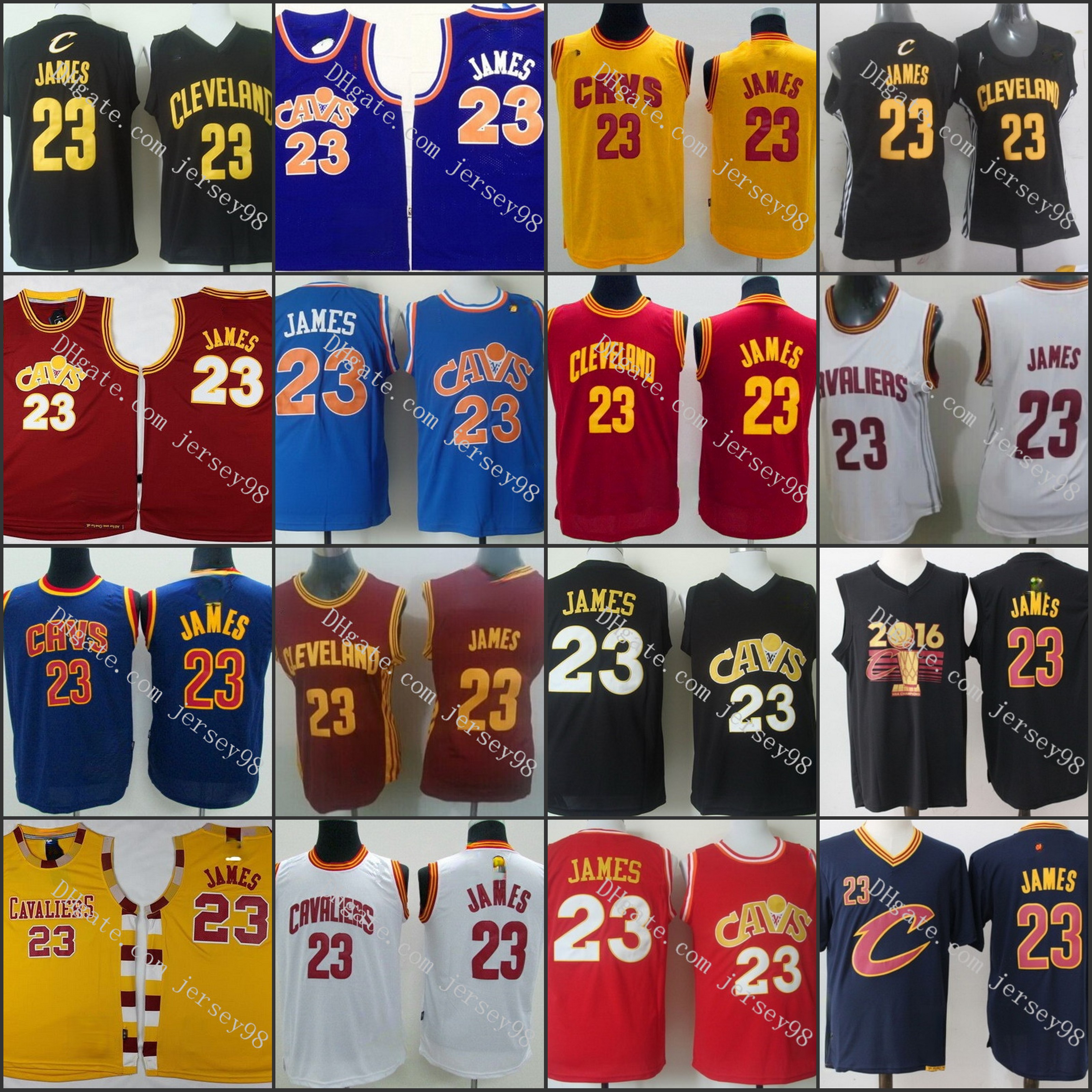 

Cleveland''Cavaliers''men #23''Le Bron''Ja mes retro Basketball''Jersey, 10