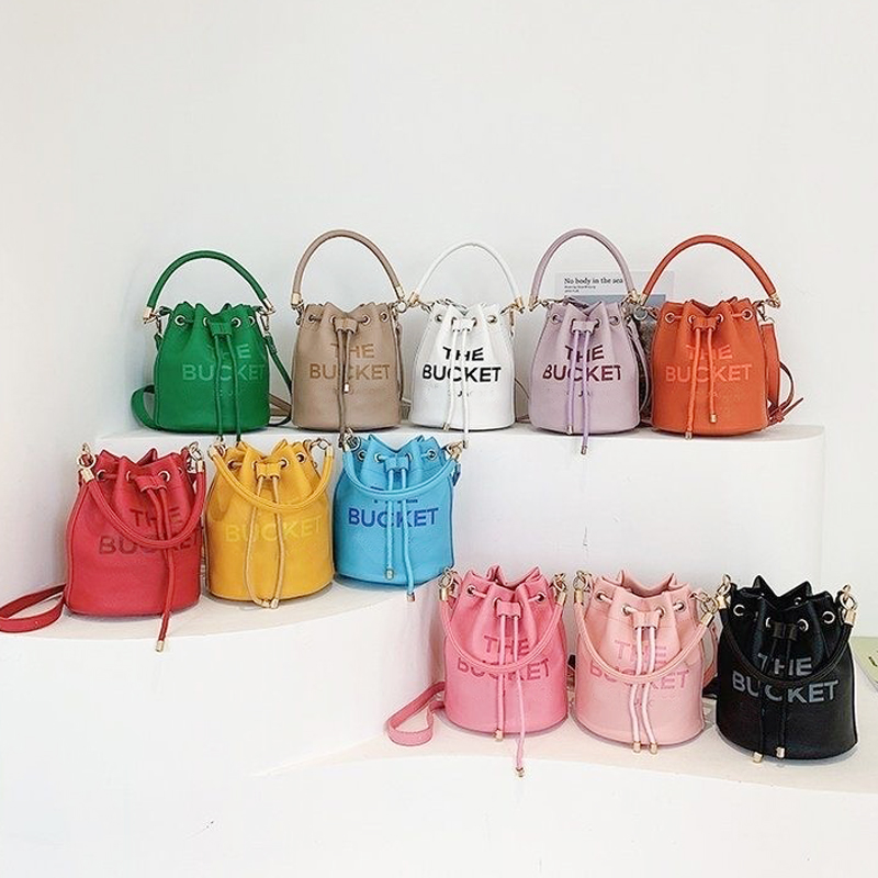 

Wholesale Fashion Ladies Shoulder Bags Personality Designer Ladies Luxury Bucket Backpacks Inner Mark Casual Straps Top Messenger Wallets 74, Orange