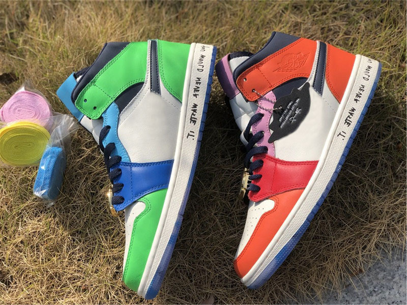 

Shoes Authentic Melody Ehsani x 1 Mid SE Fearless Man Basketball Maison Chateau Rouge Blue Great 1S Trainers Sneakers Original Box