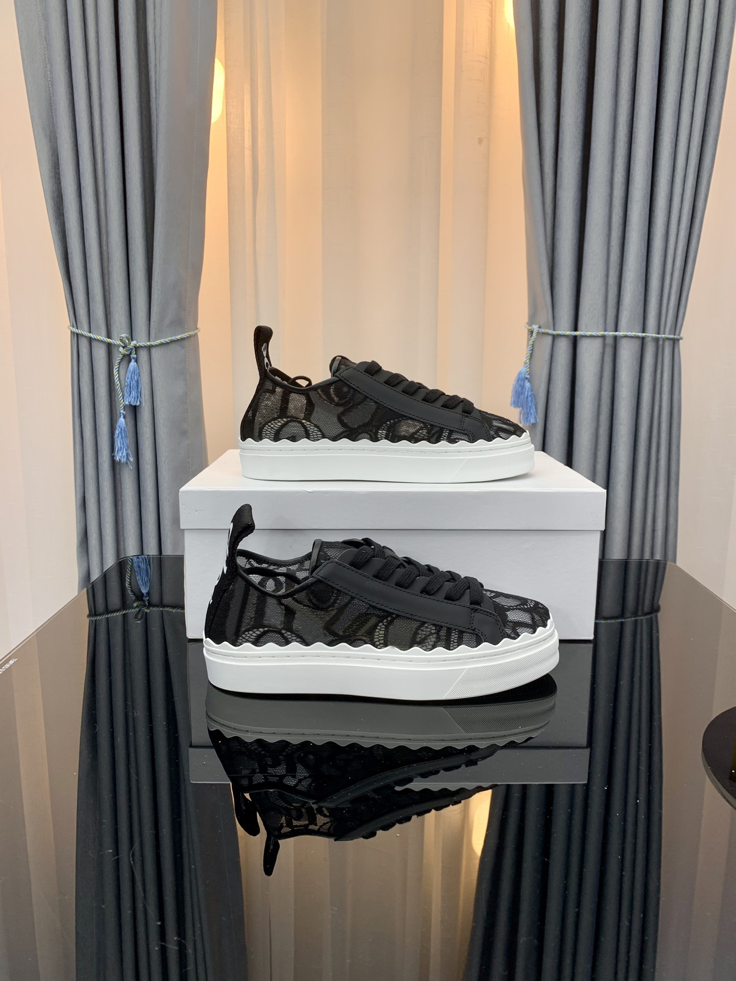 

platform gym Casual shoes women Travel leather lace-up Trainers sneaker 100% cowhide Letters Thick bottom woman designer shoe Flat lady sneakers size 35-39-41 With box