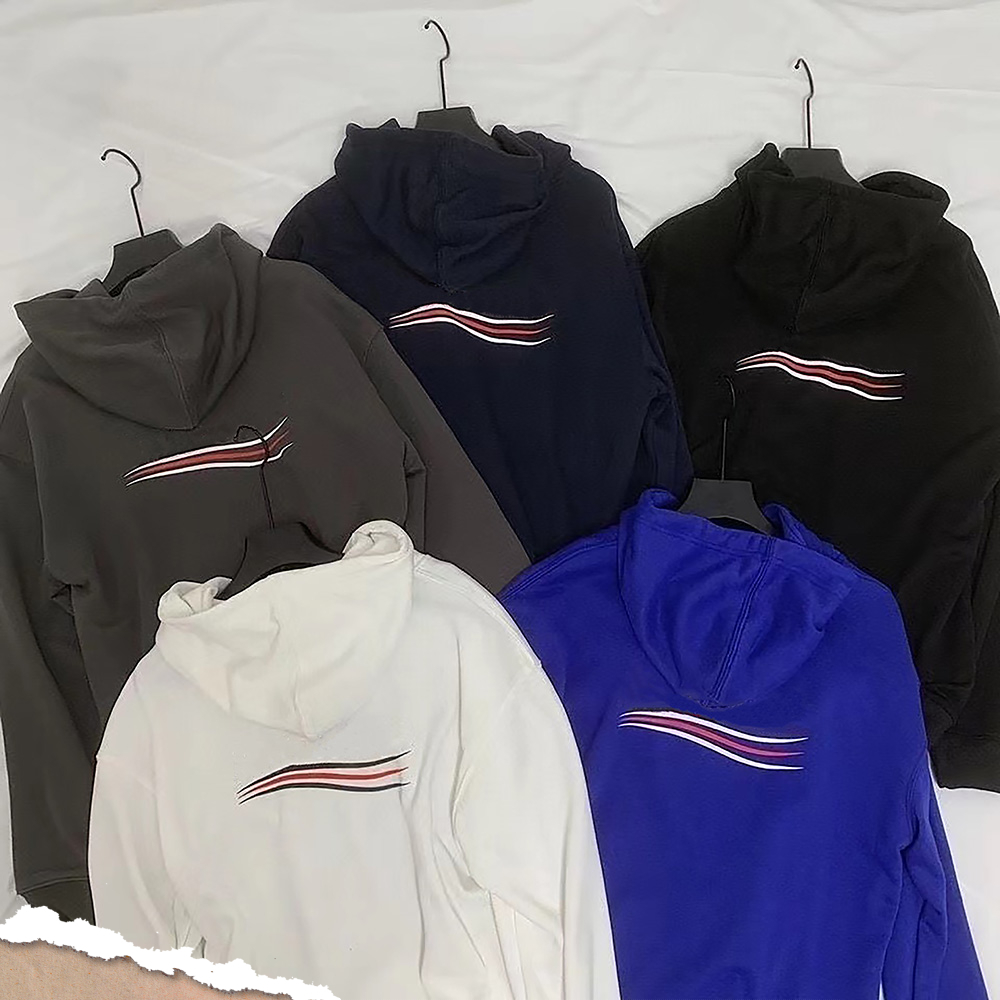 S-5xl Homme Hooded Sweatshirts Men Women Designer Hoodies Mens Clothing High Street Print Pullover Winter Sweatshirt v1