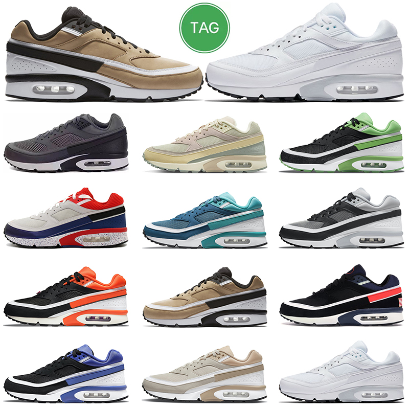 

bw max shoe air running shoes for mens womens Persian Violet White Pure Platinum Hemp Midnight Navy Los Angeles Light Stone sports trainers sneakers, #12 light stone 36-40