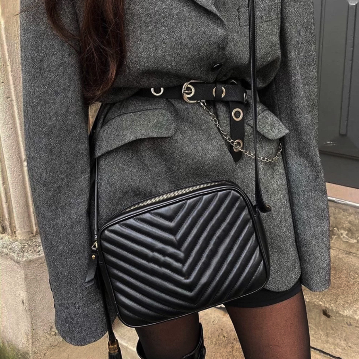 

Camera bag Crossbody Luxury Designer Brand Bags Fashion Shoulder Handbags High Quality Women Letter Purse Phone Wallet Metallic lady, No bags