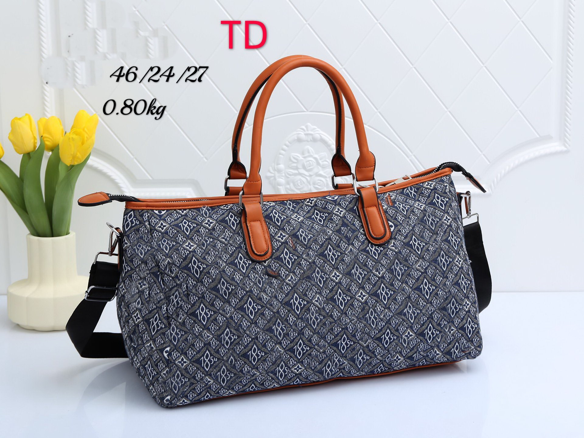 

Men Duffle Bag Women Luggage Travel Bag Letter Backpacks printing Leather Handbags Large CrossBody Bags Totes boys girls wallets taotao168, Withlogo