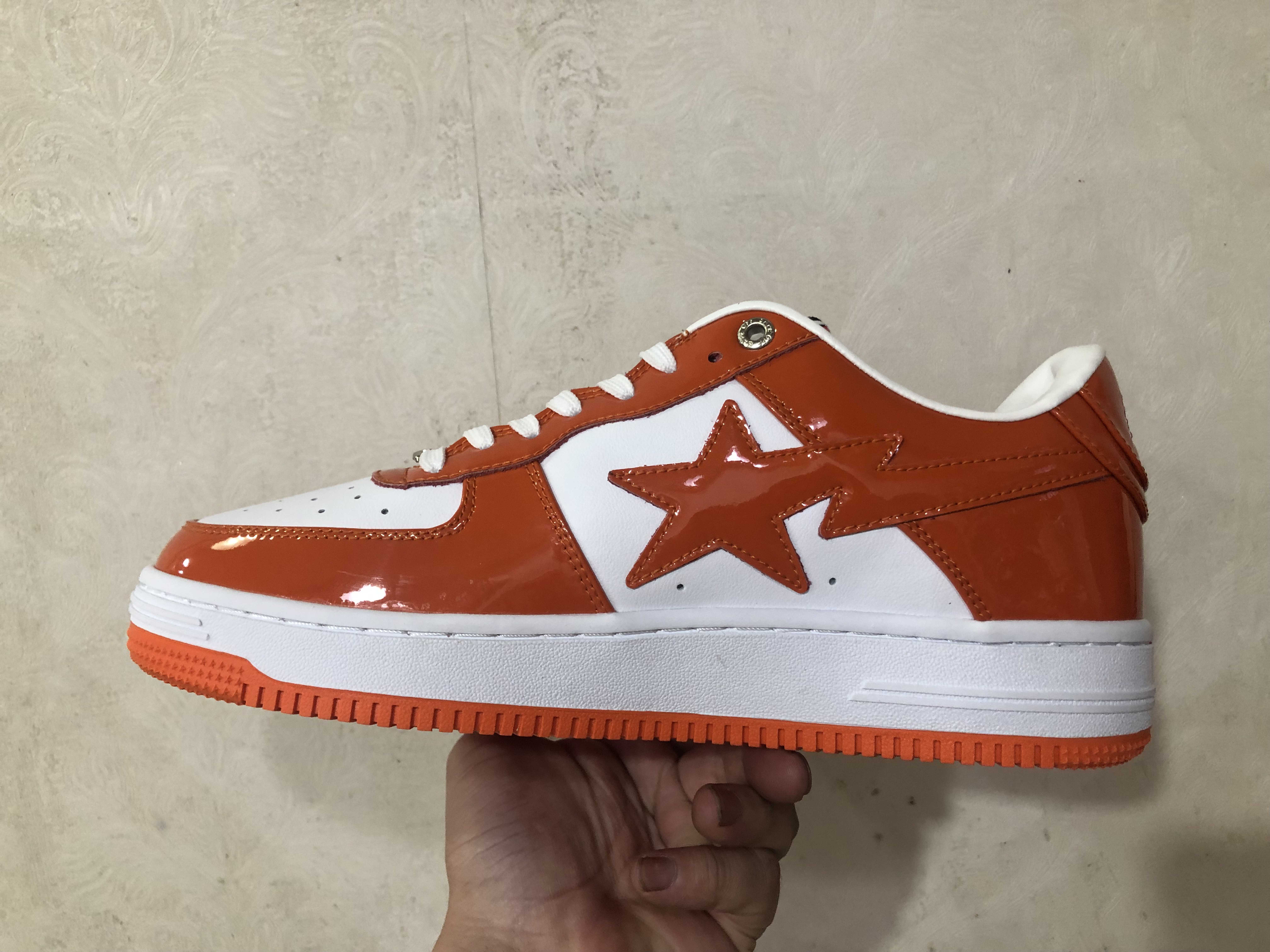 

collection bapestas baped mens casual shoes bapesta SK8 Sta Designer camo black white green red orange camouflage men women trainers sports sneakers Platform shoe, The shoe box