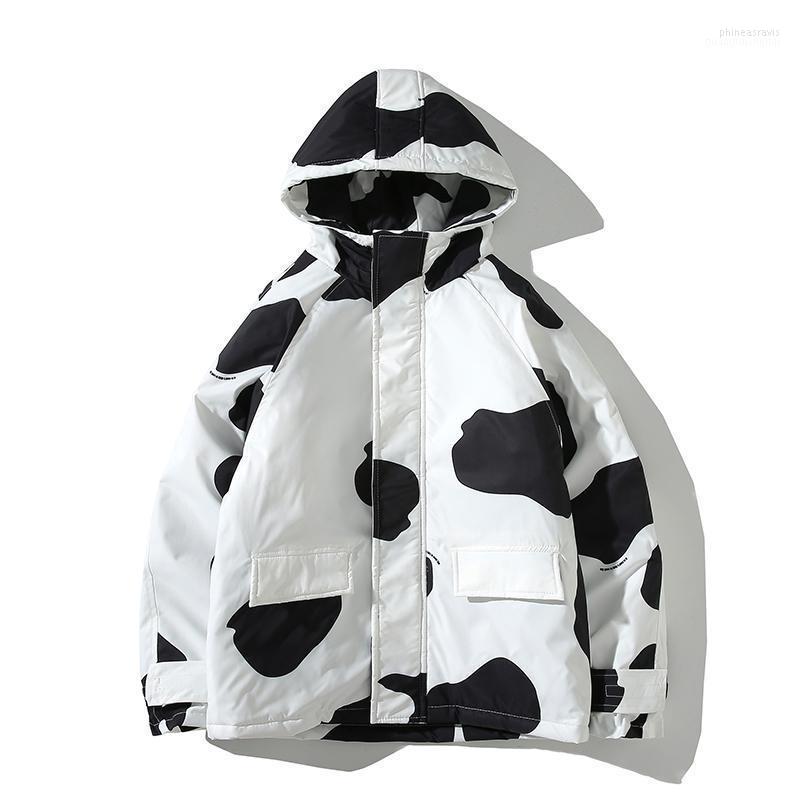 

Men's Down & Parkas 2022 Jacket Men Autumn Winter Fashion Streetwear Windproof Thick Loose Solid Coat Women Phin22, Black