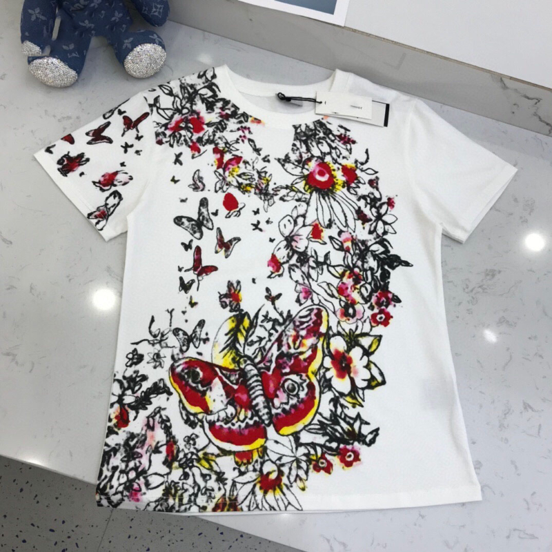 

Top quality 2022 Womens T shirt Designer 3D Letters Printed Stylist Casual Summer Breathable Clothing Men Women Top Quality Clothes Couples Tees Wholesale R5, White