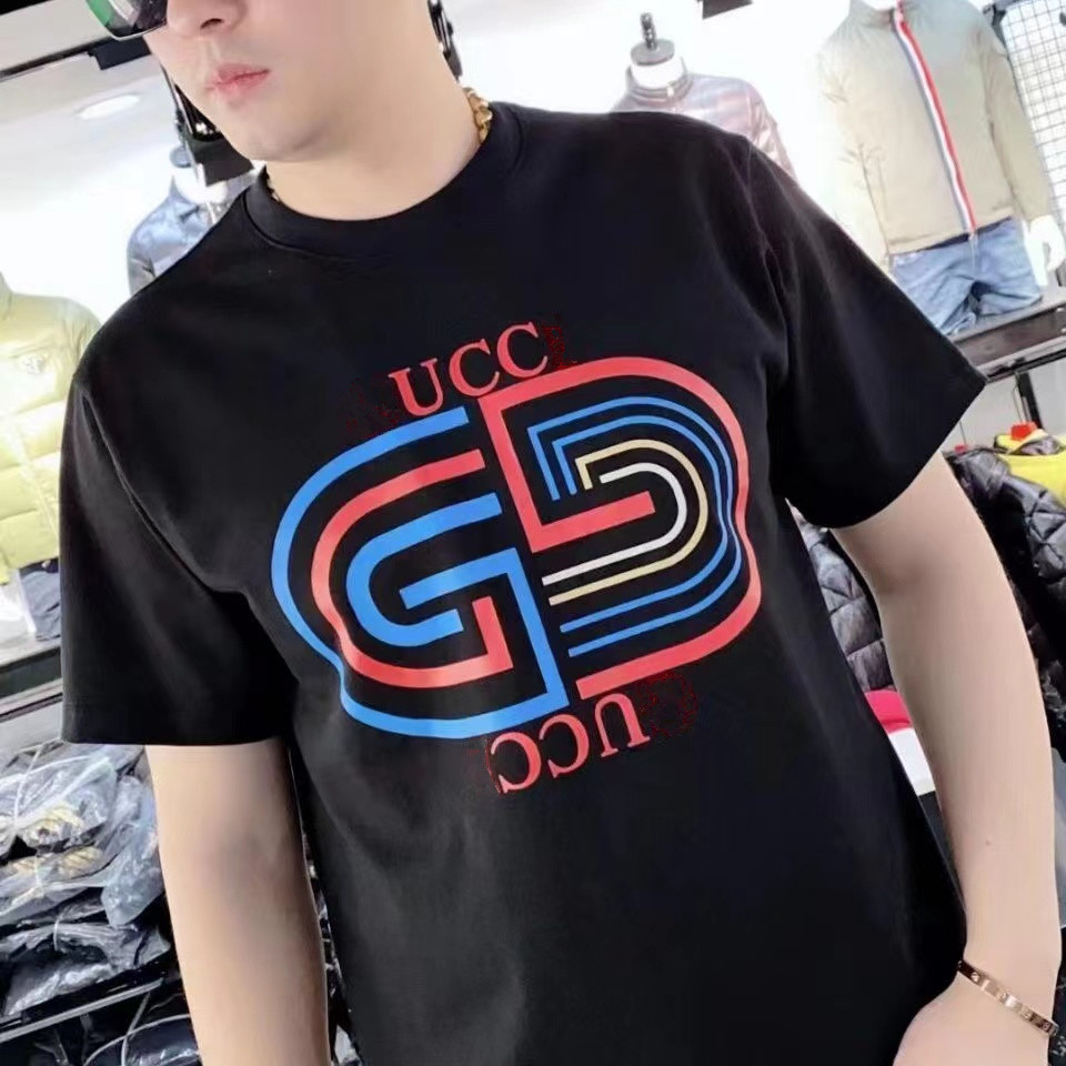 

Summer T Shirts For Men Tops Letter Print Designer T Shirt Mens Women Clothing Short Sleeved Tshirt Black White Tees Polos Size S-5XL, A8