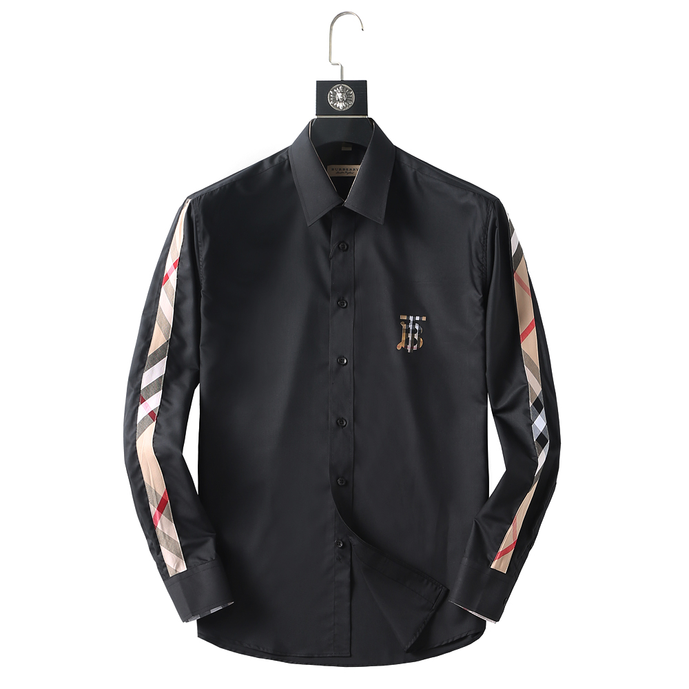 

Fashion Male Shirt Long-Sleeves Tops Double collar business shirt Mens Dress Shirts Slim Men OJ4O, Customize