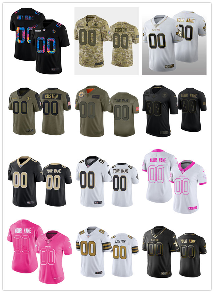 

Customized Jersey Football New Orleans''Saints''MEN WOMEN YOUTH S-6XL