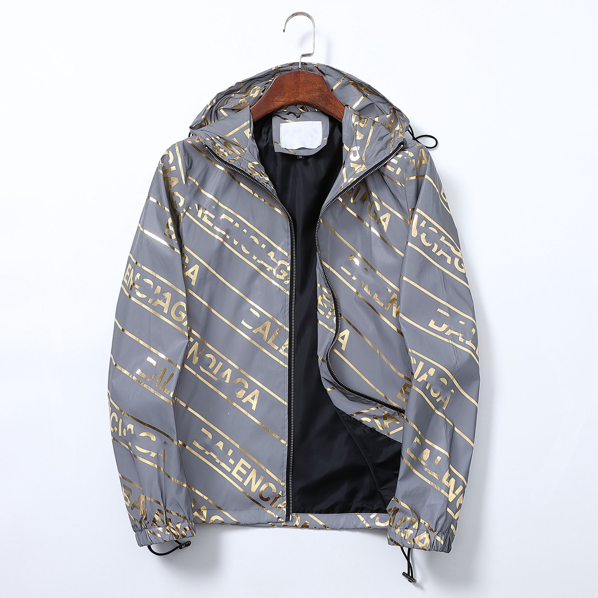 

2023 Men's Jackets Mens Jacket Fashion Coat Outdoor Style All Match Casual Autumn And Spring Trend Slim Asian Size -3XL#23, Customize